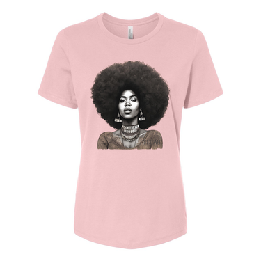 Chocolate Cutie Women’s Relaxed Jersey Tee - Plant Based Hair Care for Natural Hair